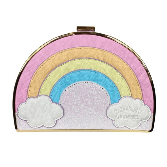 Stoney Clover Lane x Target Rainbow Crossbody Bag - 5.25”H x 7.5”W x 1.75”D - Picture 1 of 8